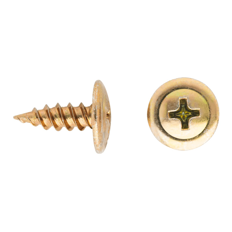 Button Head Needle Point Screw 8G x 12mm - 800 Pack Button Head Needle Point Screw 8g x 12mm 1000PK