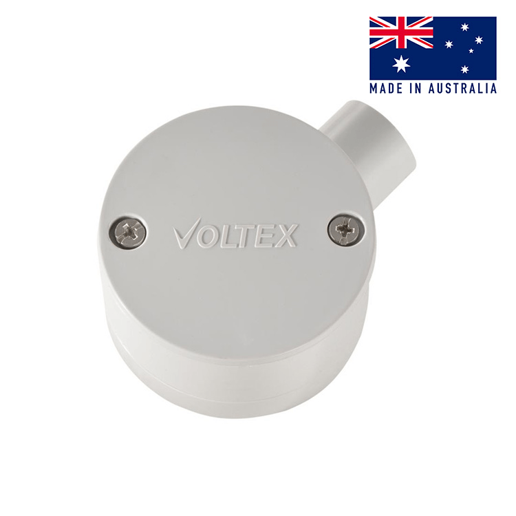 JB1-20 Junction Box 20mm 1 Way - 10 Pack