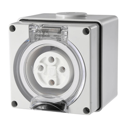 C66SO420 Voltex Socket Outlet 4 Pin 500V 20A