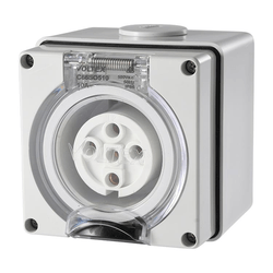 C66SO510 Voltex Socket Outlet 5 Pin 500V 10A