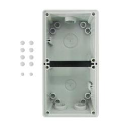 Voltex Two Gang Mounting Enclosure (Back Box) Voltex Two Gang Mounting Enclosure (Back Box)