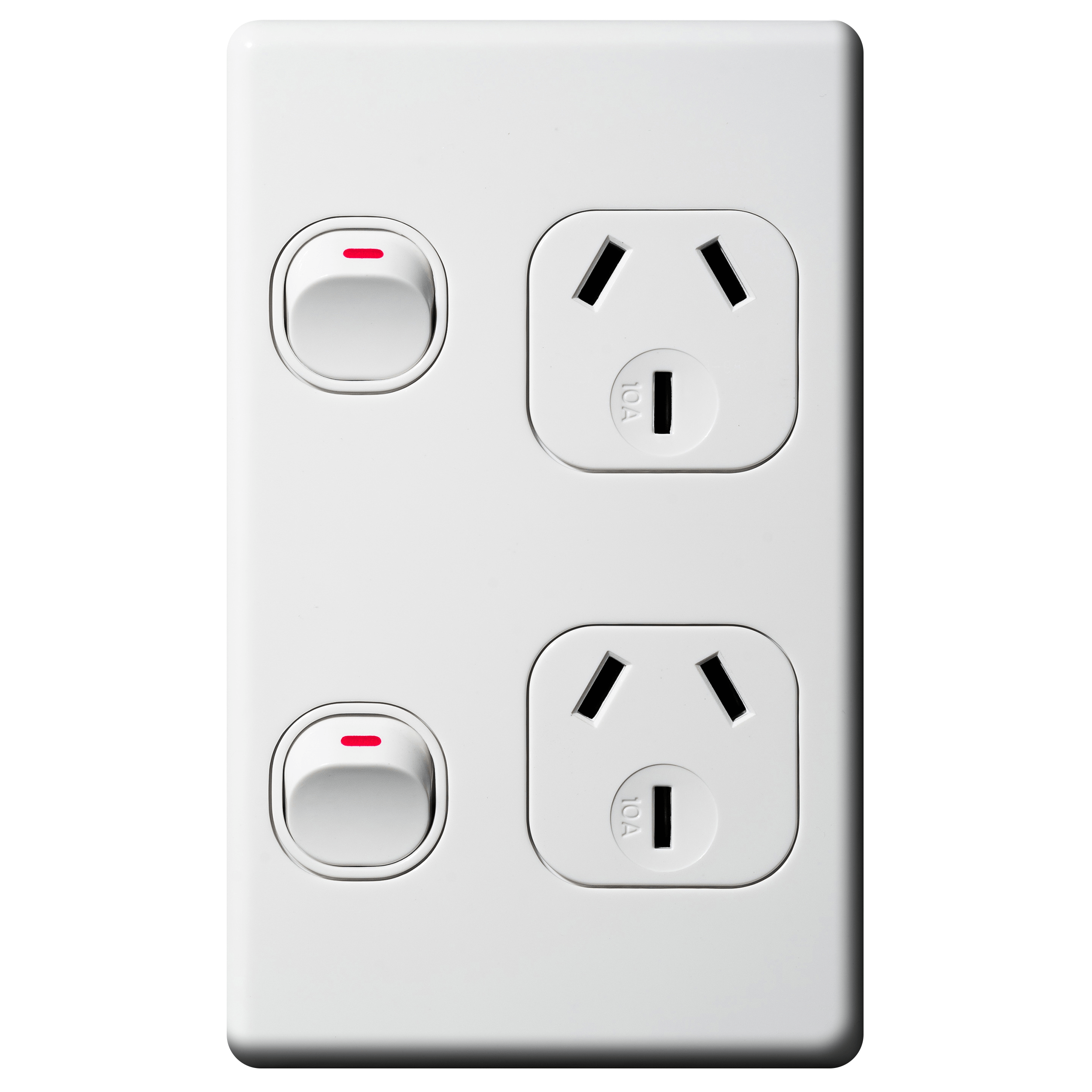 CPP2V Voltex Classic Vertical Double Power Outlet 250V 10A