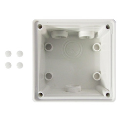 Voltex One Gang Mounting Enclosure (Back Box) - Chemical Resistant White Voltex One Gang Mounting Enclosure (Back Box) - Chemical Resistant White
