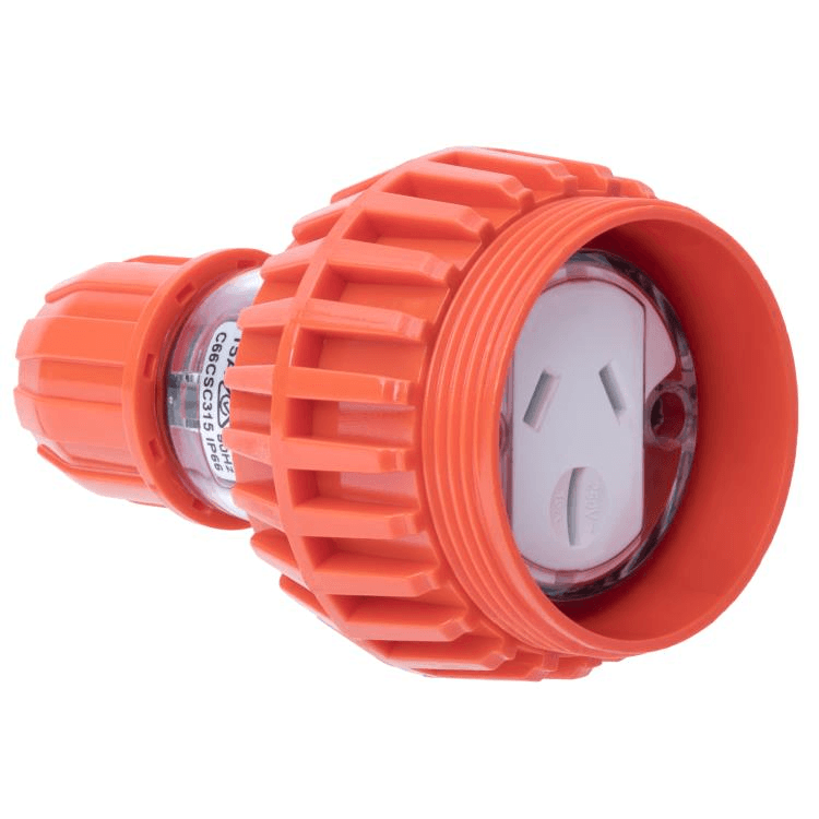 C66CSC315 Voltex Extension Socket 250V 15A 3 Flat Pin