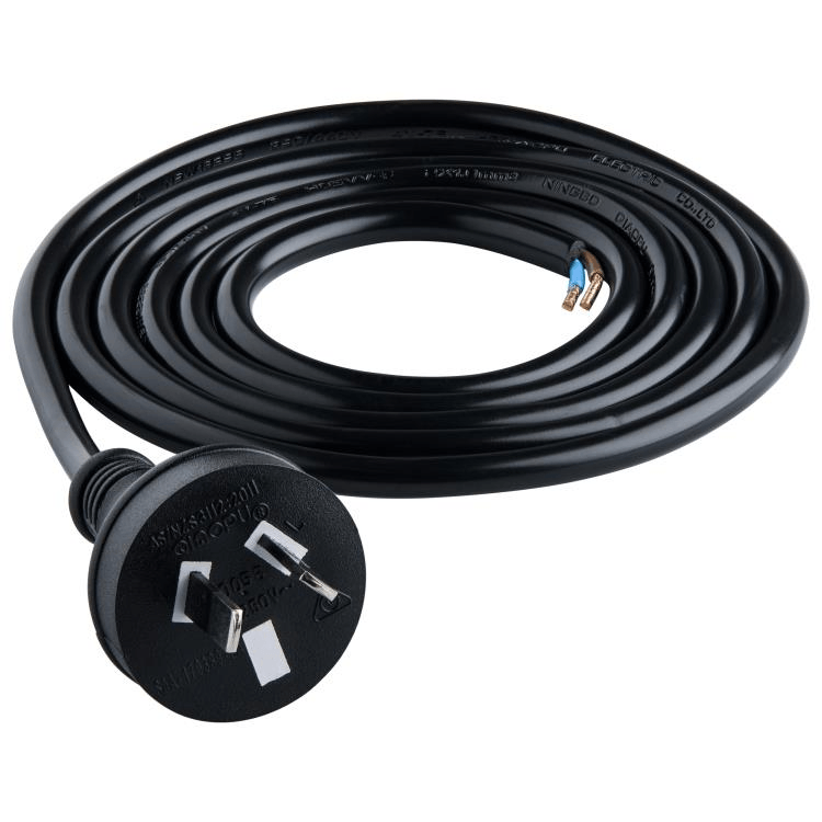 OS05B 10A 2 Pin Flex And Plug Lead - 1.7m - 2 Core - 1.0mm²