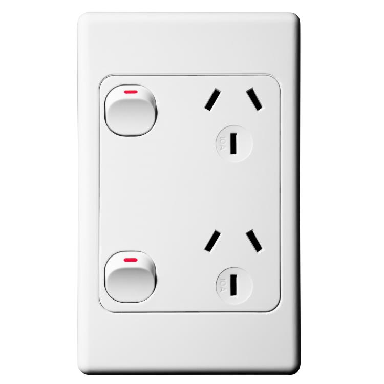 OPP2V Voltex Original Vertical Double Power Outlet 250V 10A