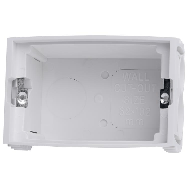 VFB Standard 1 Gang Voltex Flush Box - 10 Pack