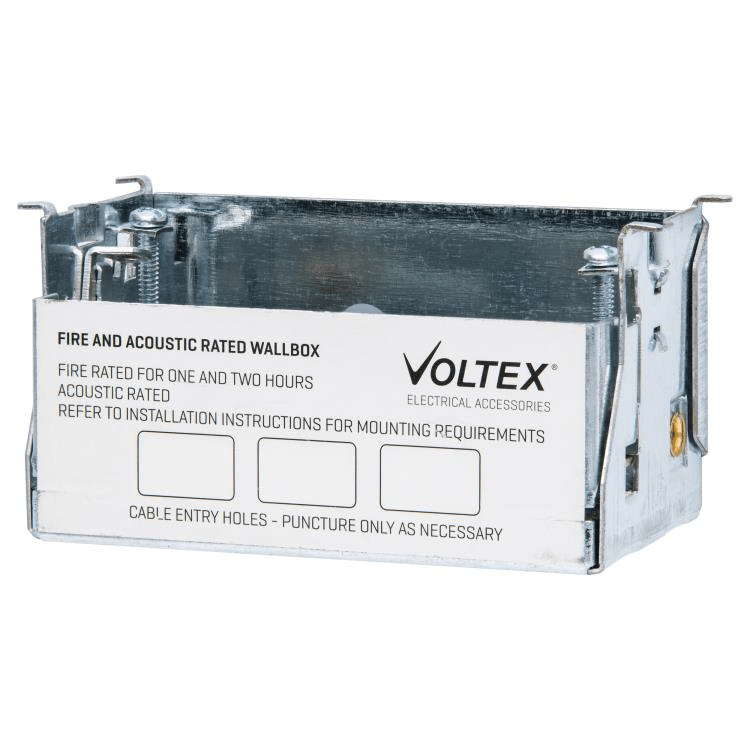 Voltex Fire Rated Wall Boxes - 10 Pack Voltex Fire Rated Wall Boxes - 10 Pack