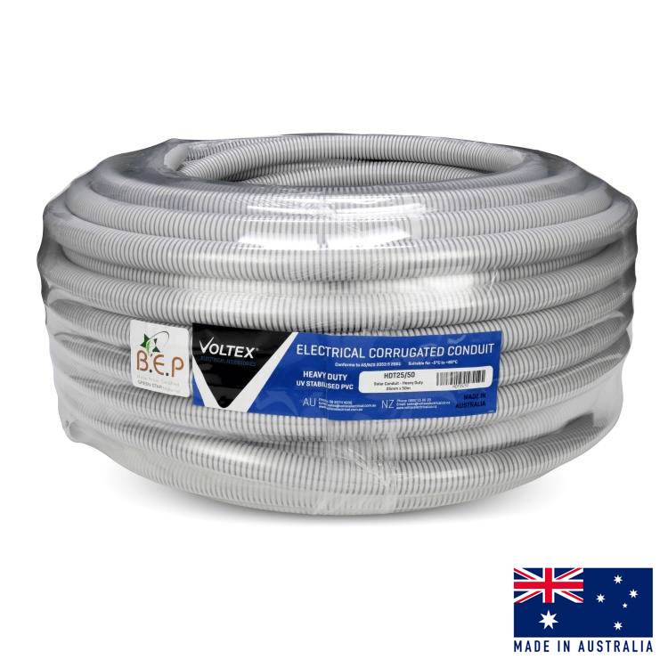 Solar Conduit - Heavy Duty - 25mm x 50m Solar Conduit- Heavy Duty - 25mm x 50m