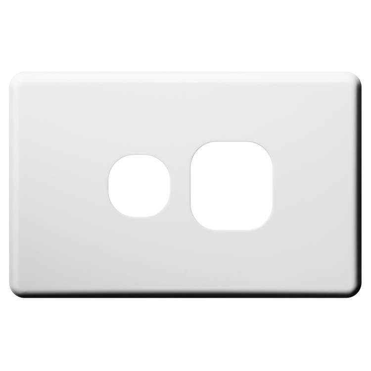 SLPP1HP Voltex Shadowline Cover Plate for Single Power Outlet