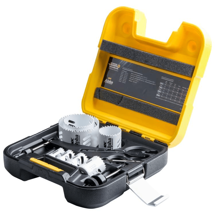 HSKELW11L Electrician''s Hole saw Kit 11 Piece