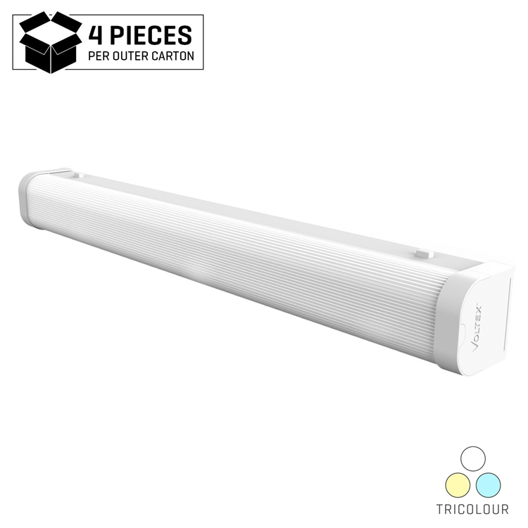 LBS620 Voltex LED 20W Indoor Batten 600mm Tri Colour Non-dimmable